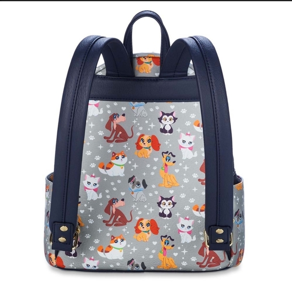 Disney Parks Exclusive Loungefly Mini Backpack - Cats and Dogs - Picture 2 of 7